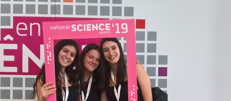 Alunas do ISEP no Ciência 2019