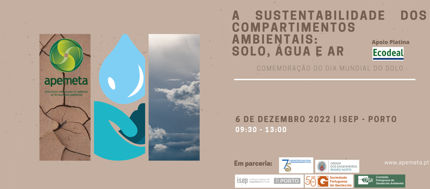 A sustentabilidade dos compartimentos ambientais: solo, água e ar