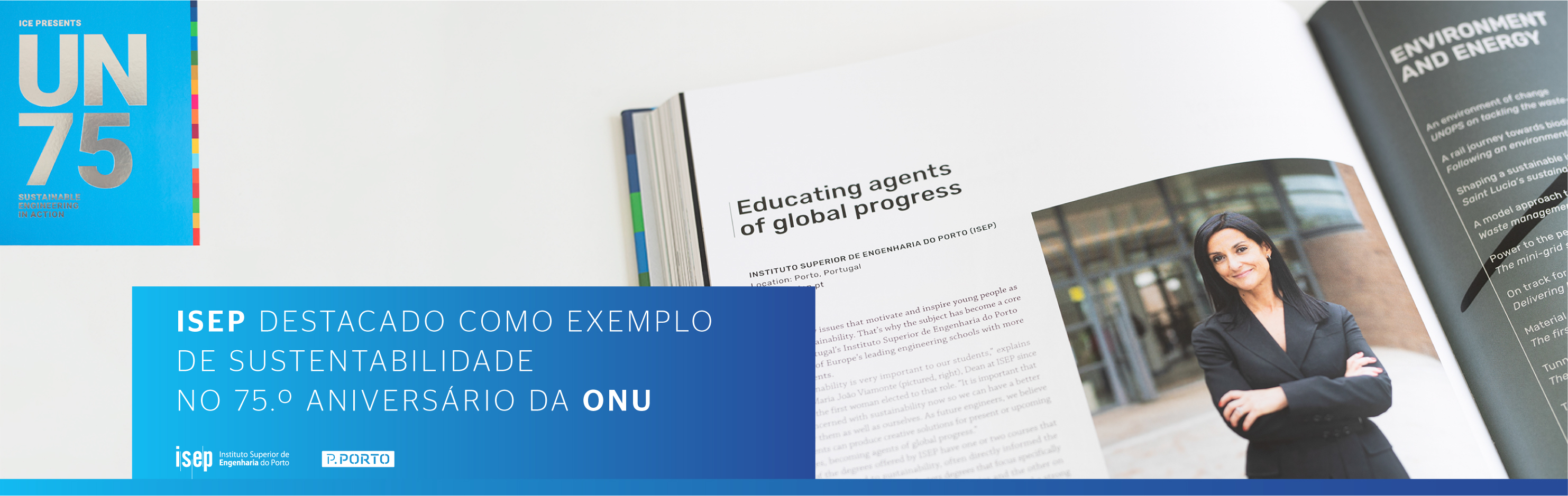 ISEP destacado como exemplo de sustentabilidade no 75.º aniversário da ONU