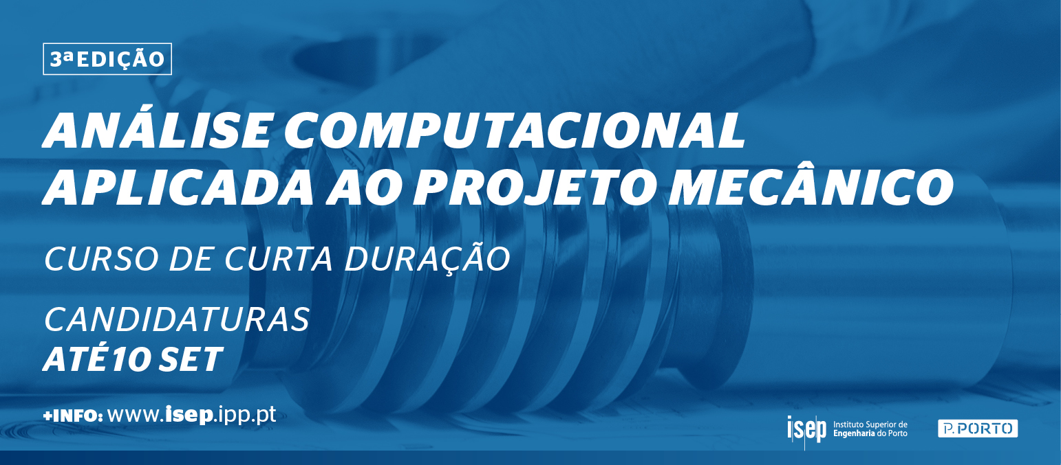 Curso «Análise Computacional Aplicada ao Projeto Mecânico - ACAPMed3»