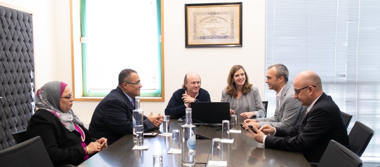 Vice-Presidente de Universidade do Egipto no ISEP
