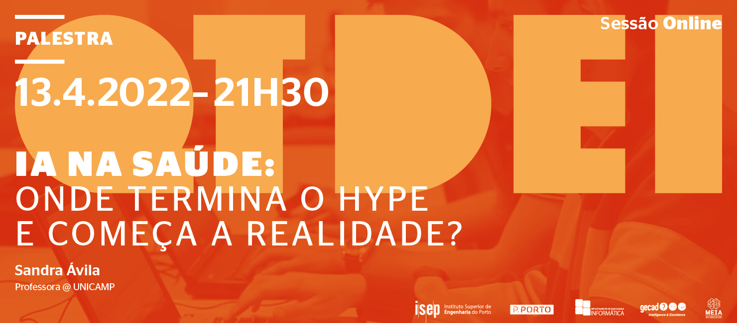 QTDEI - AI Master Class - "IA na Saúde: Onde termina o hype e começa a realidade?"