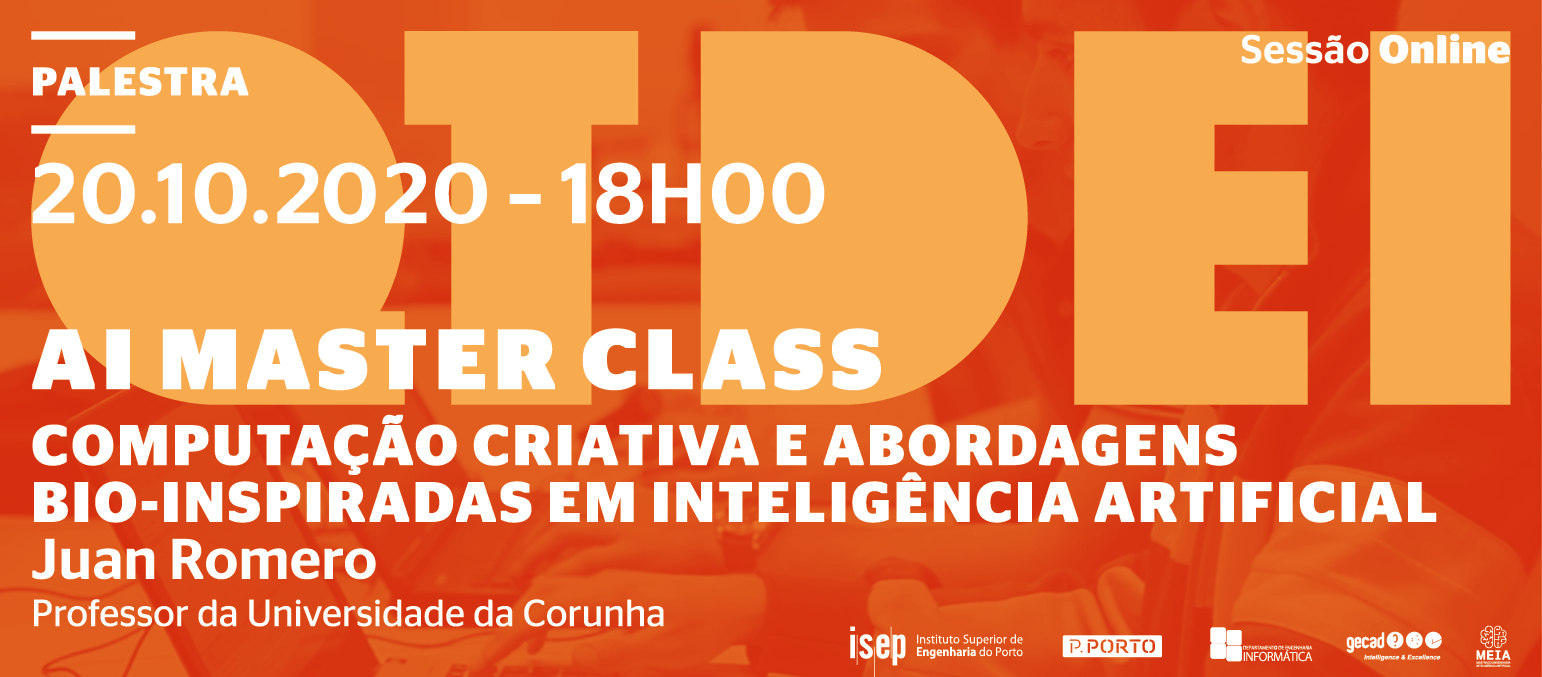 Palestra: Computação Criativa em Abordagens bio-inspiradas em IA
