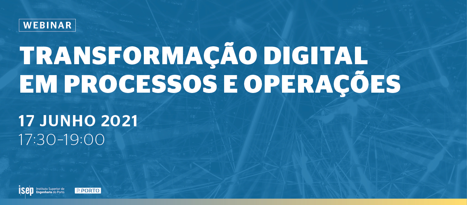 Webinar «Transformação Digital em Processos e Operações»